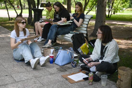 Лето в Новосибирске