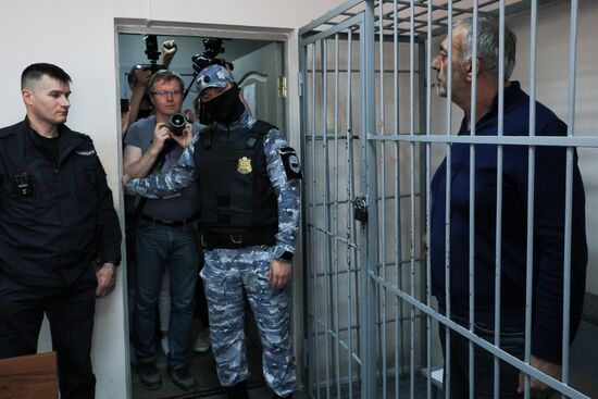 Заседание суда по делу об убийствах прошлых лет в Екатеринбурге