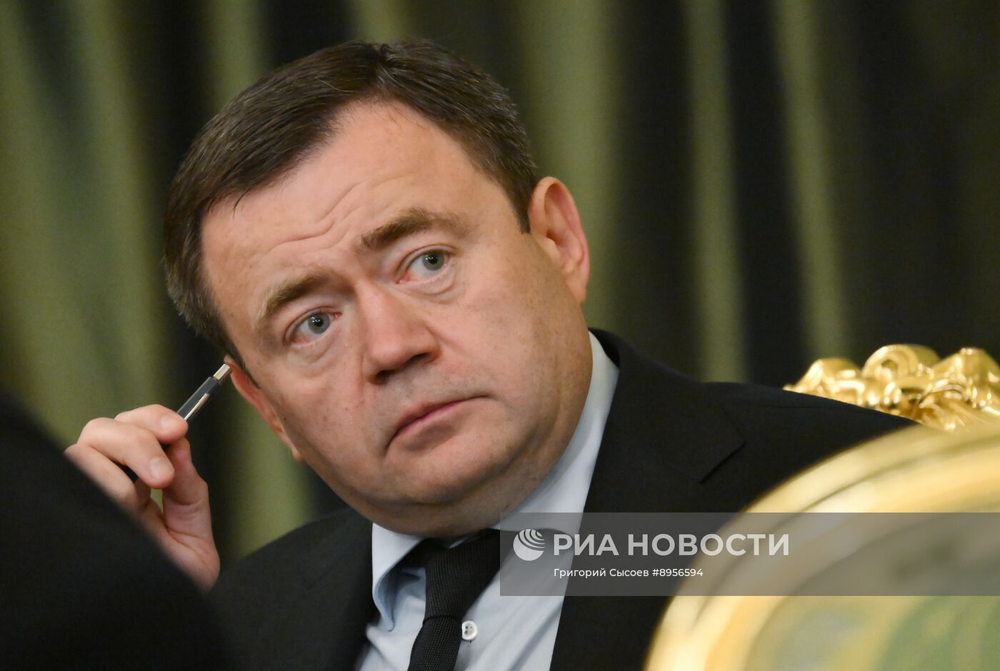 Встреча президента РФ Владимира Путина и президента Киргизии Садыра Жапарова