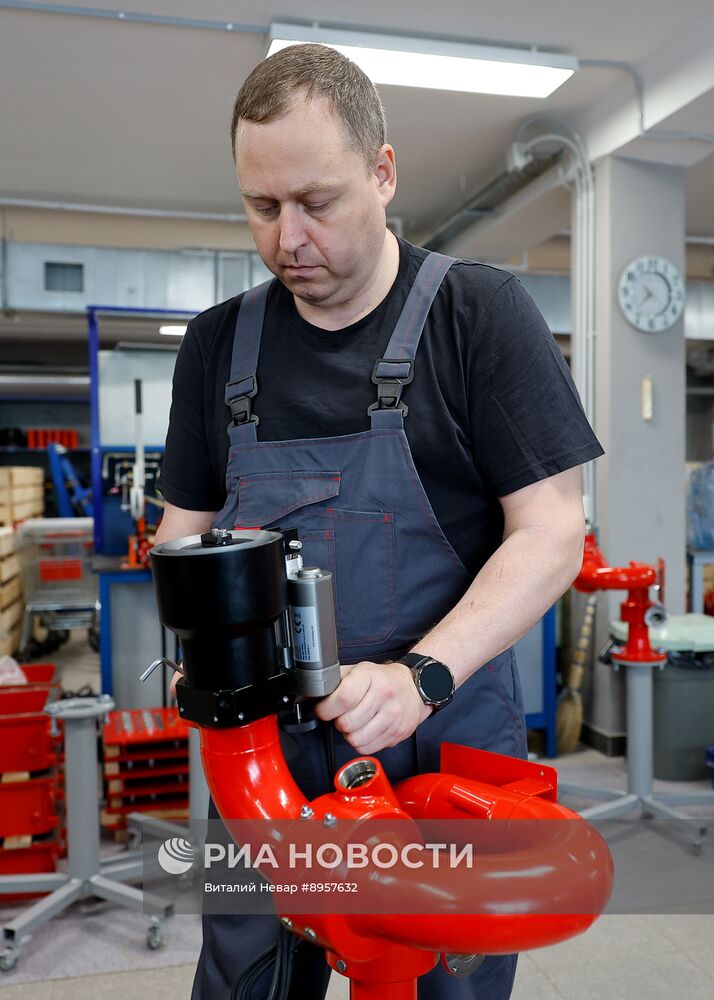 Производство пожарной робототехники в Петрозаводске