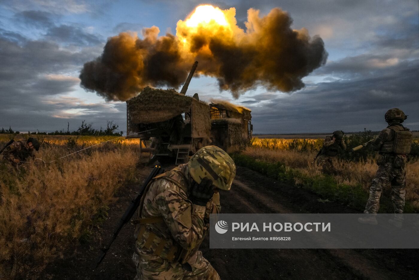 Боевая работа артиллеристов группировки войск "Центр" на Красноармейском направлении СВО