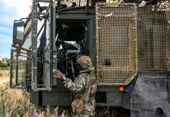 Боевая работа артиллеристов группировки войск "Центр" на Красноармейском направлении СВО