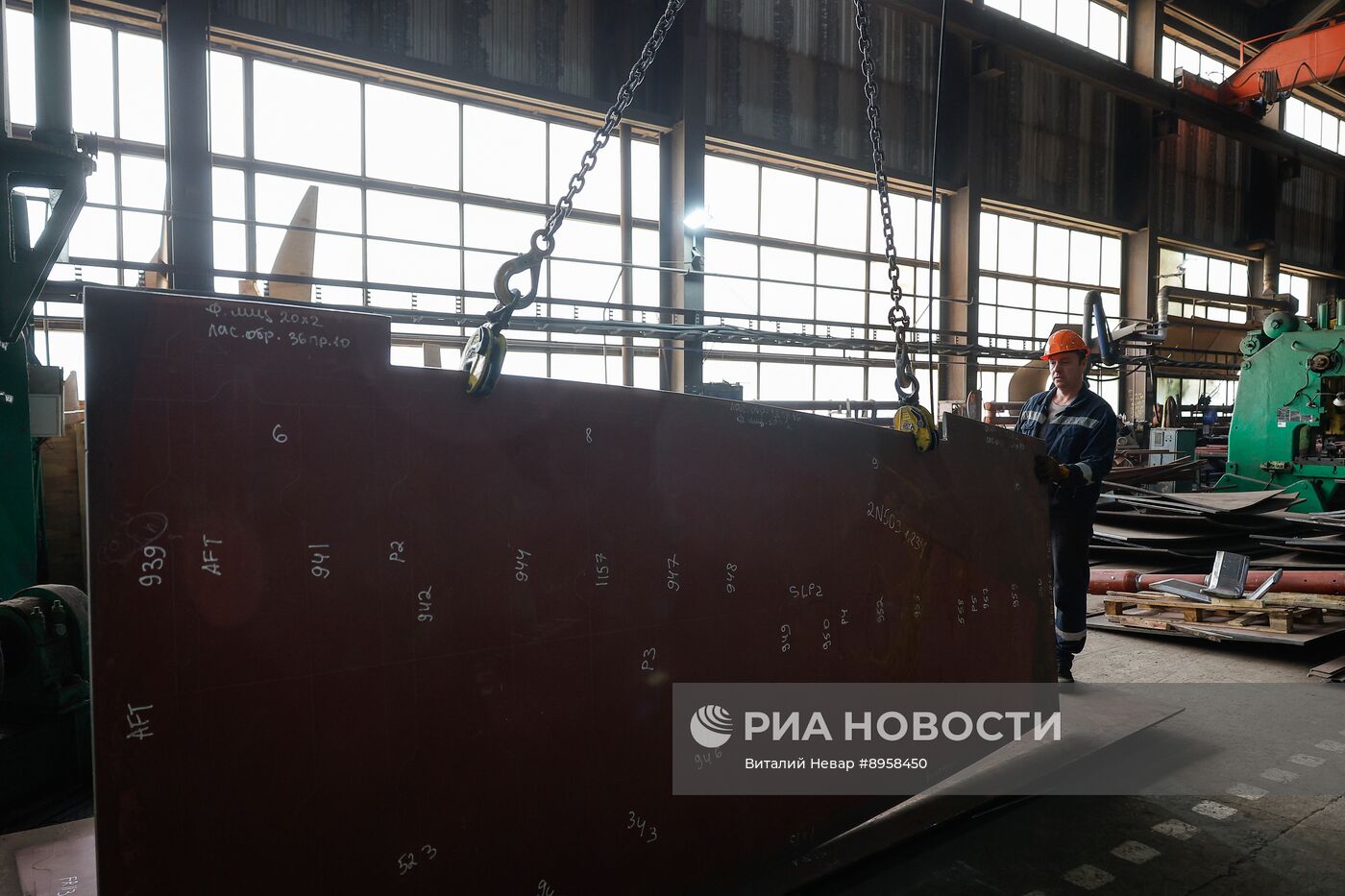 Онежский судостроительный завод в Петрозаводске