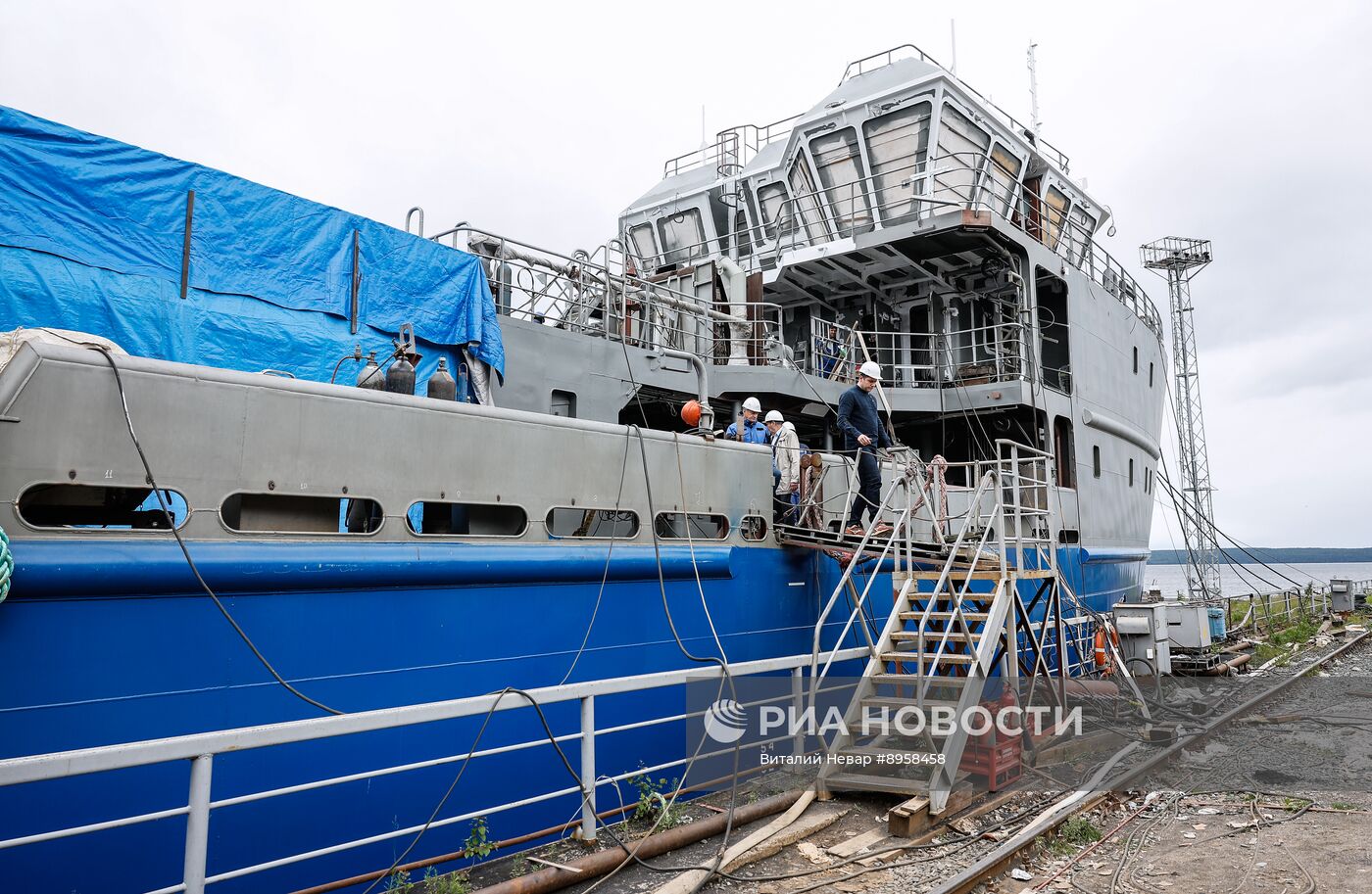 Онежский судостроительный завод в Петрозаводске