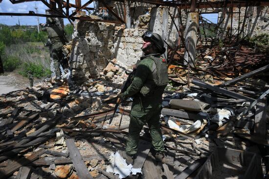 Связисты группировки войск "Центр" в ДНР