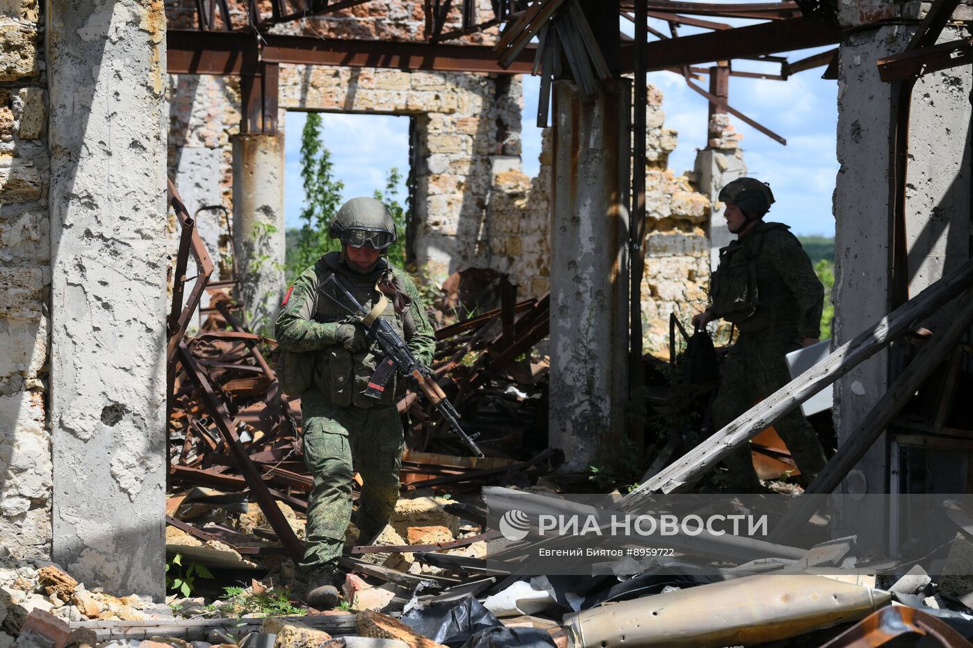 Связисты группировки войск "Центр" в ДНР