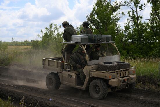 Связисты группировки войск "Центр" в ДНР