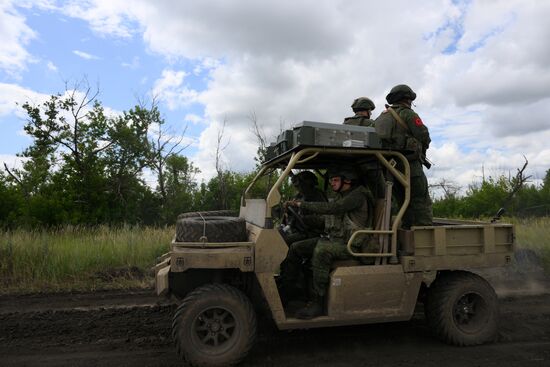 Связисты группировки войск "Центр" в ДНР