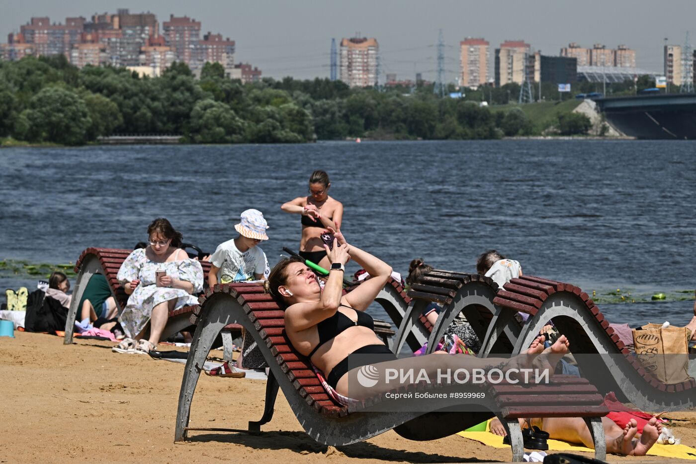 Жара в Москве