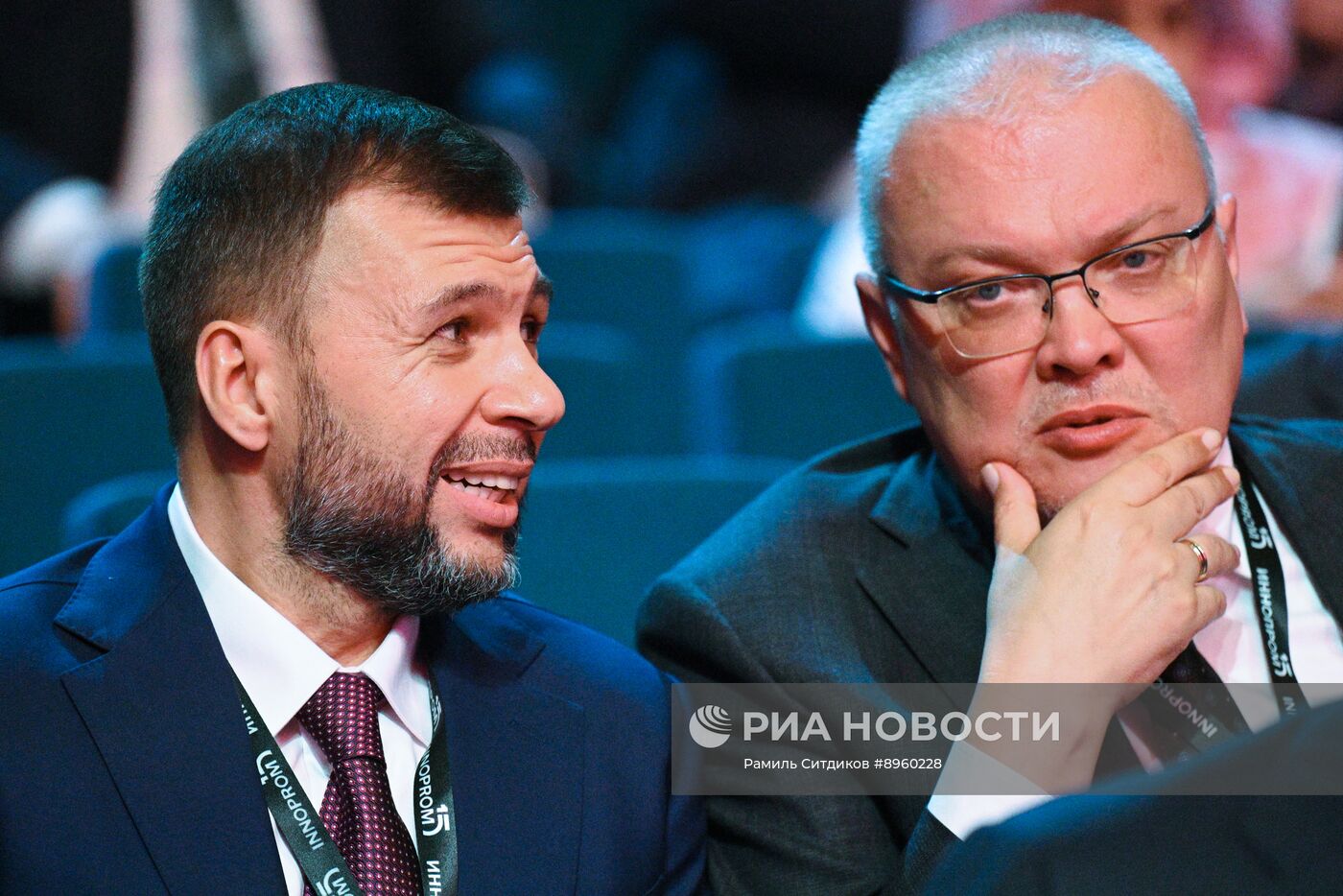 Международная промышленная выставка "Иннопром" в Екатеринбурге