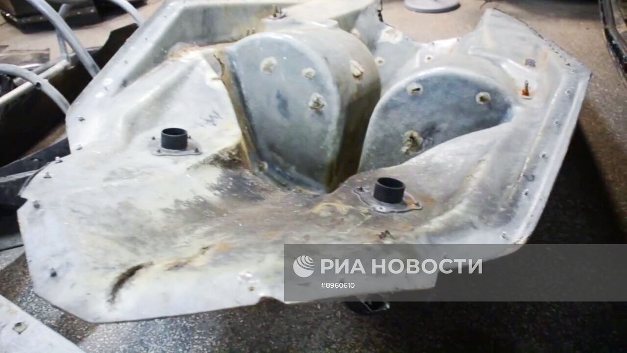 Специалисты Центра специального назначения "Барс-Сармат" изучают технические возможности безэкипажного катера ВСУ