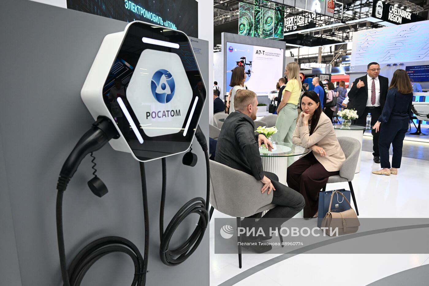 Международная промышленная выставка "Иннопром" в Екатеринбурге