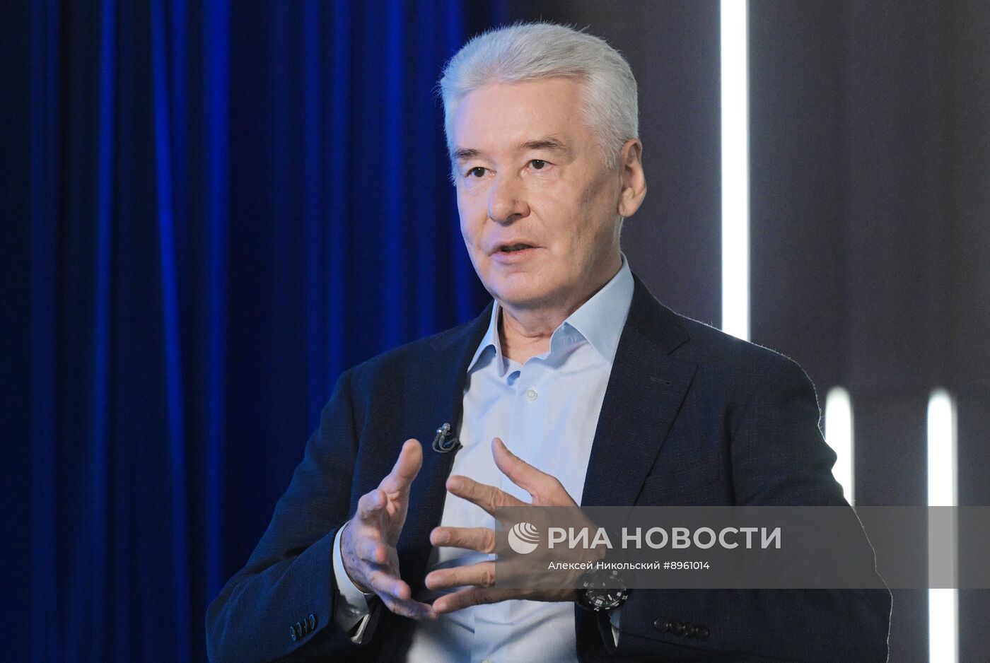 Интервью мэра Москвы С. Собянина гендиректору медиагруппы "Россия сегодня" Д. Киселеву