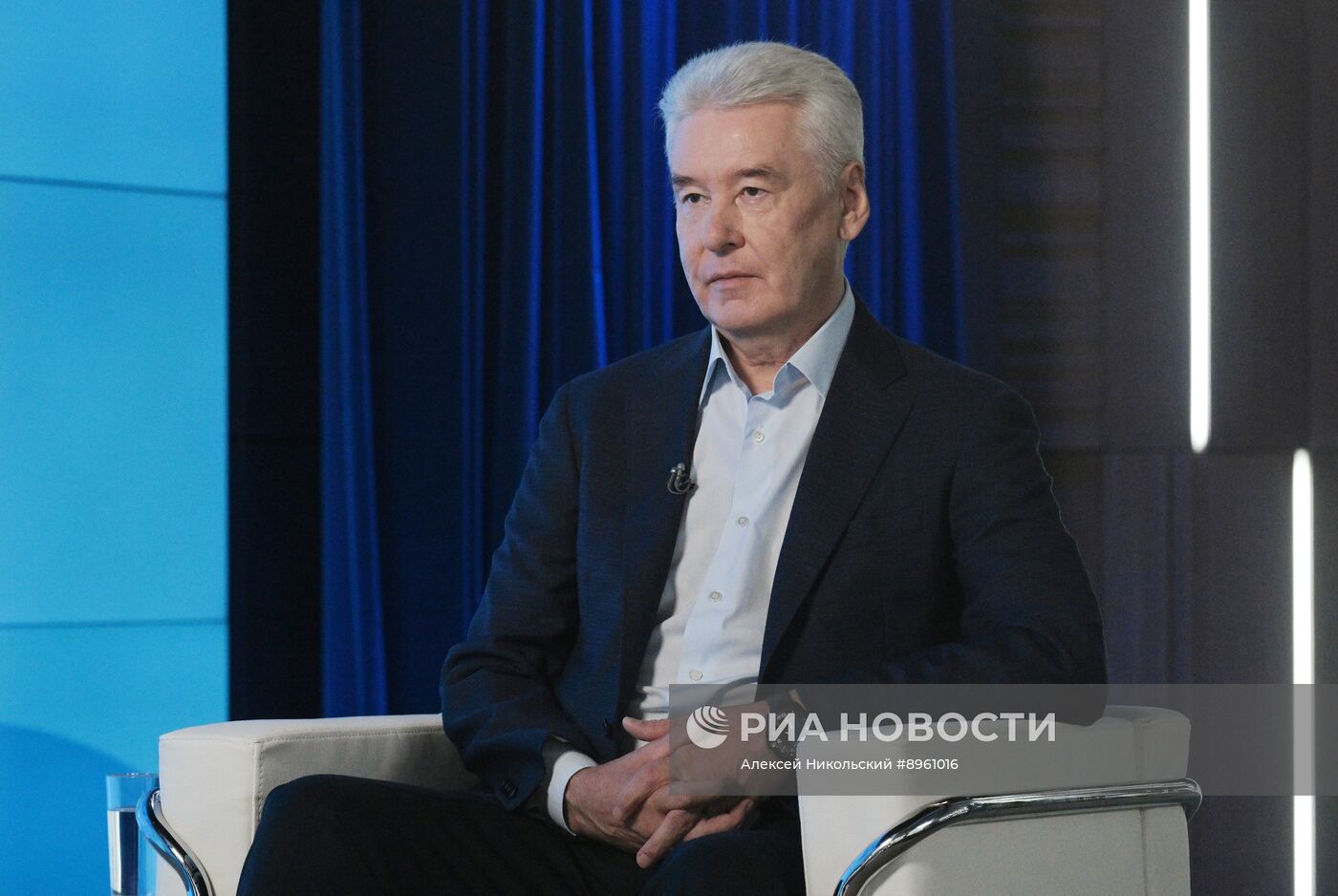 Интервью мэра Москвы С. Собянина гендиректору медиагруппы "Россия сегодня" Д. Киселеву