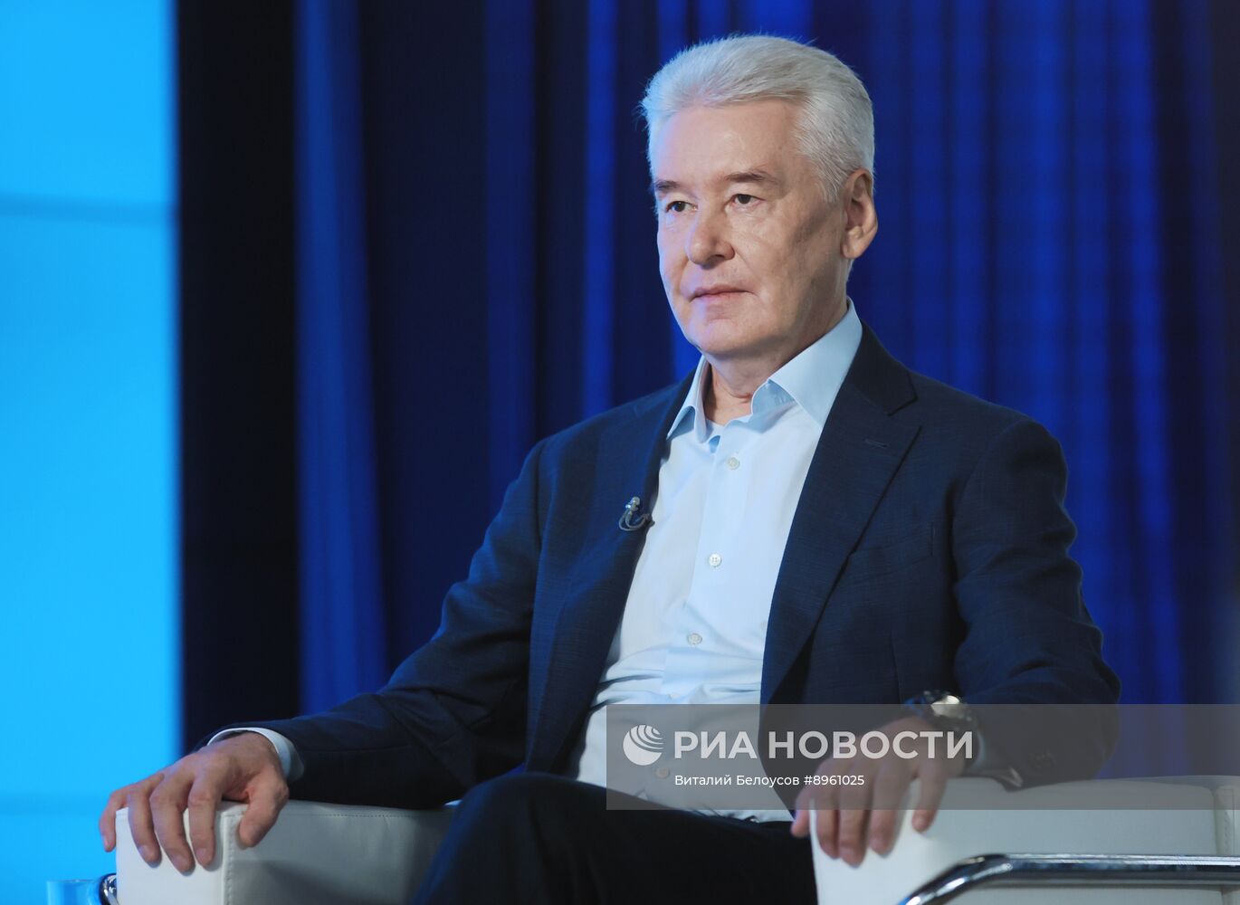 Интервью мэра Москвы С. Собянина гендиректору медиагруппы "Россия сегодня" Д. Киселеву