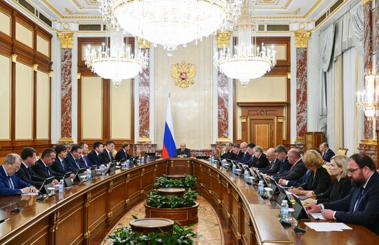 Премьер-министр Михаил Мишустин провел заседание правительства РФ