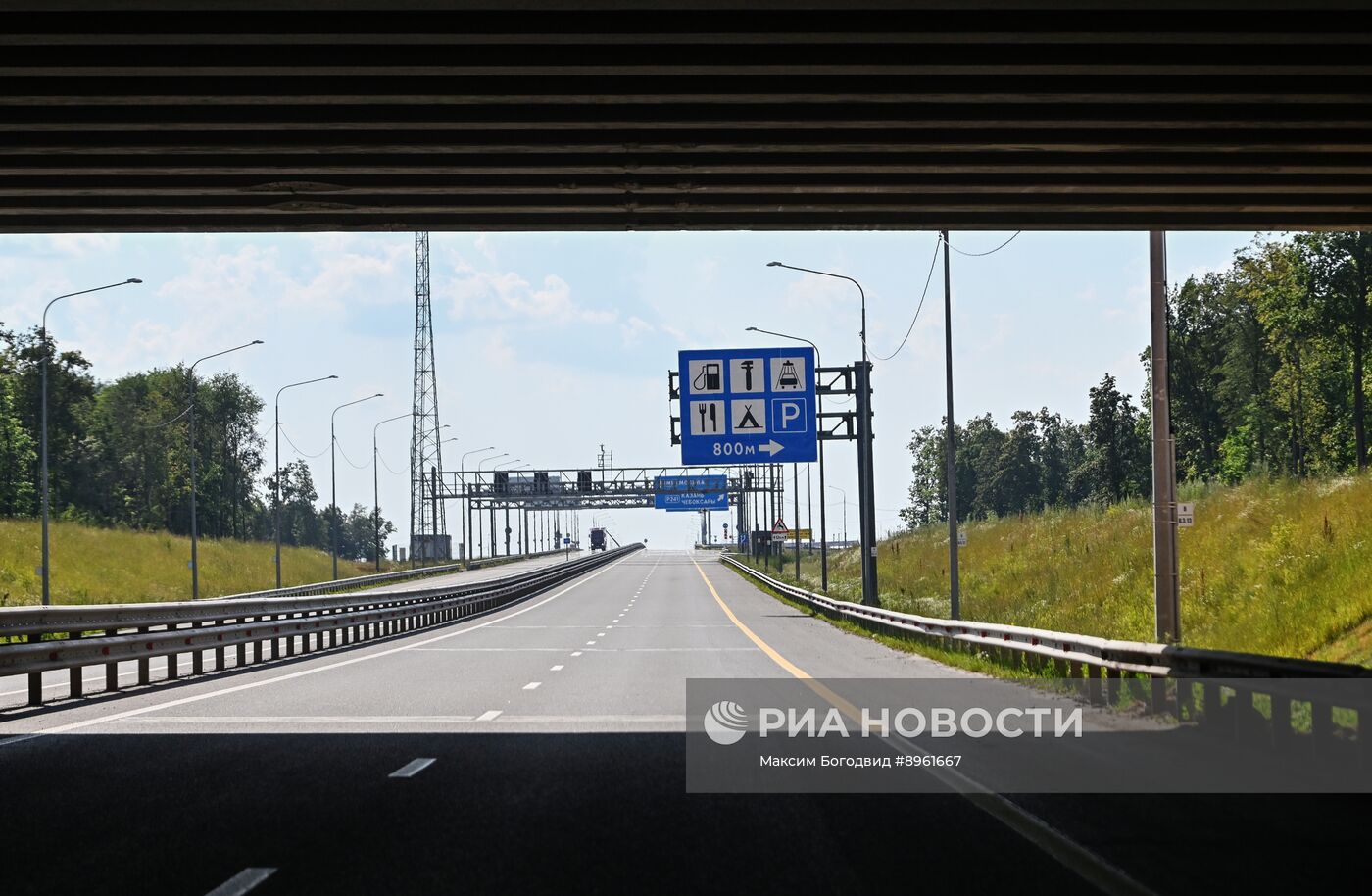 Трасса М-12 в Татарстане