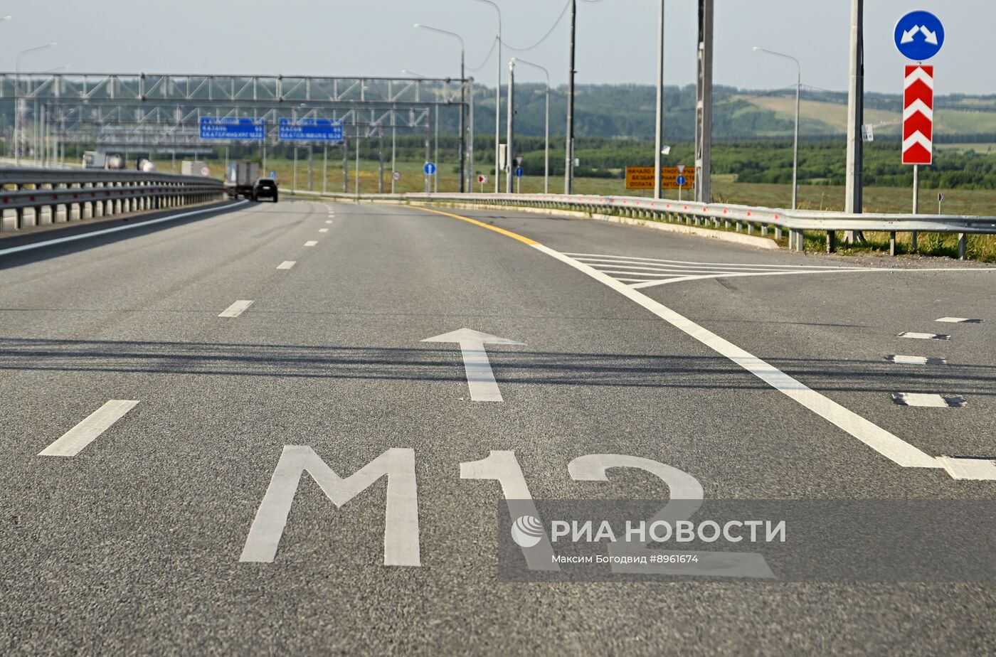 Трасса М-12 в Татарстане