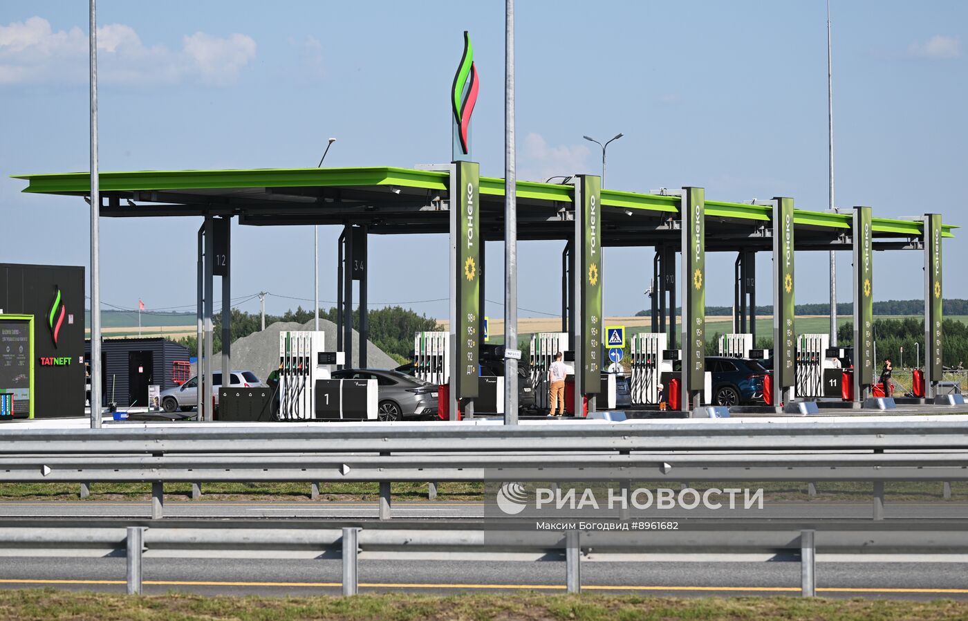 Трасса М-12 в Татарстане