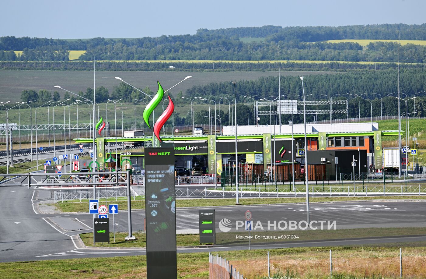 Трасса М-12 в Татарстане