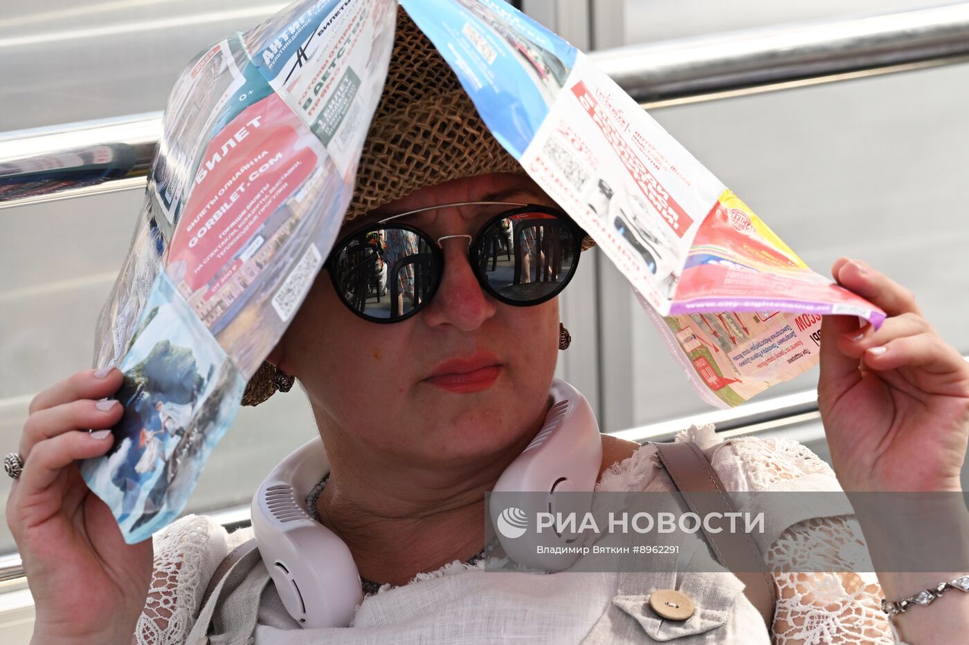 Аномальная жара в Москве