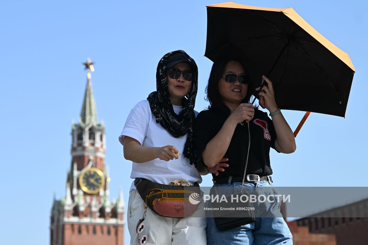 Аномальная жара в Москве