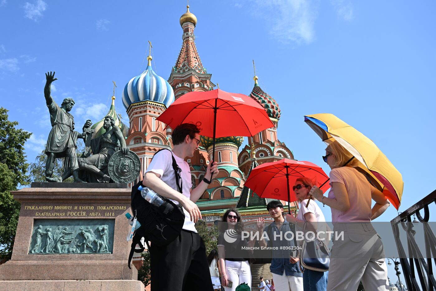 Аномальная жара в Москве