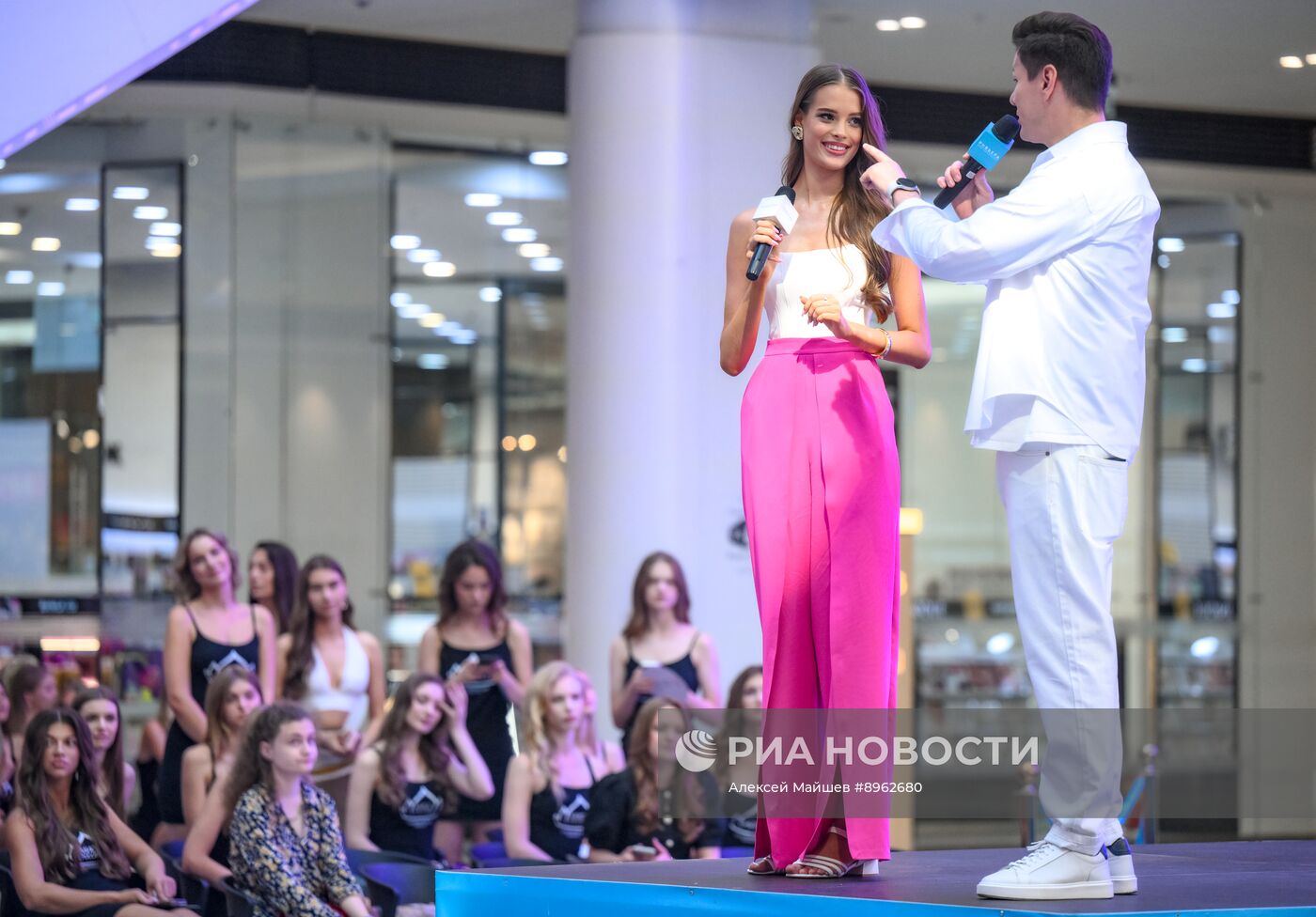 Кастинг национального конкурса красоты "Мисс Россия" в Москве