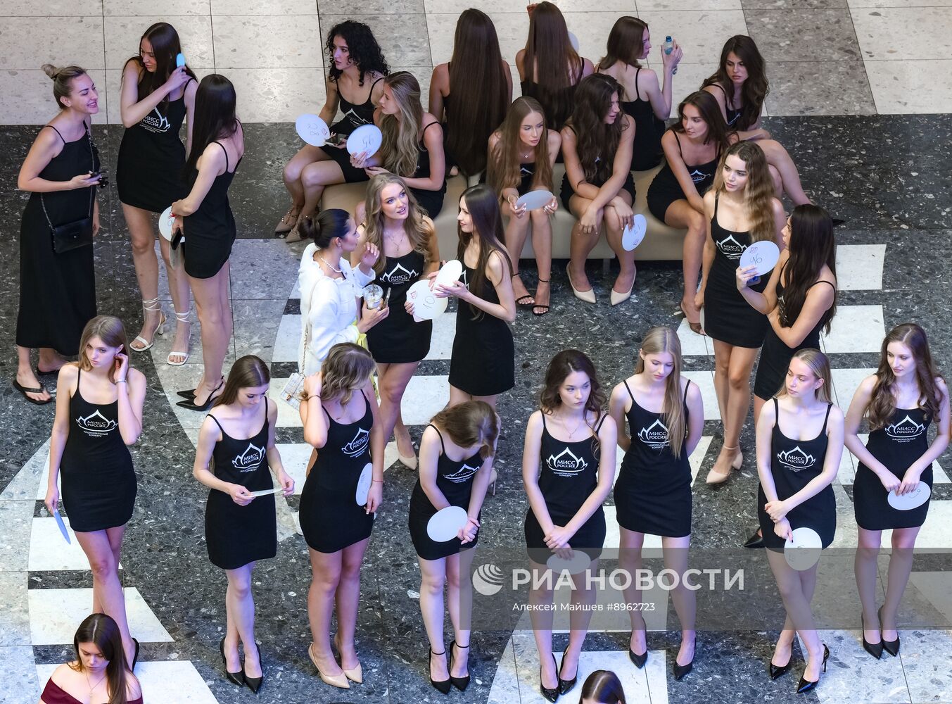 Кастинг национального конкурса красоты "Мисс Россия" в Москве