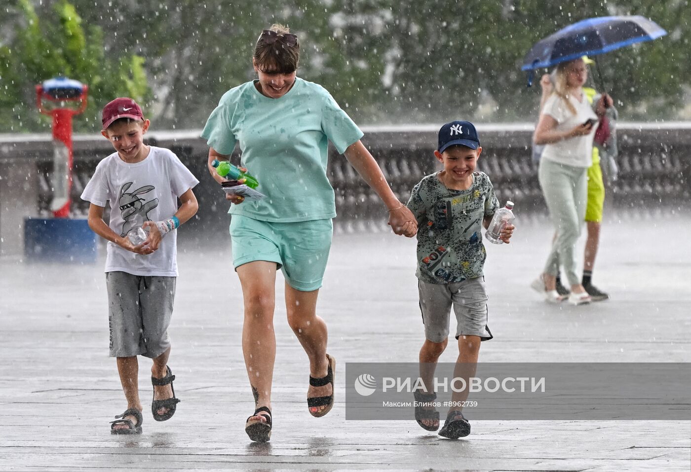 Дождь в Москве