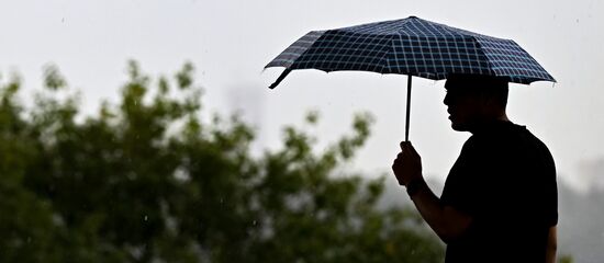 Дождь в Москве