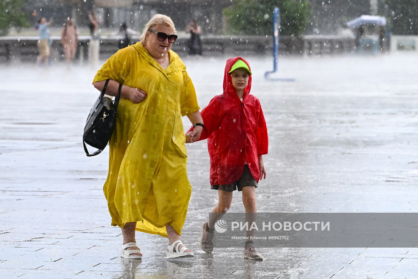 Дождь в Москве