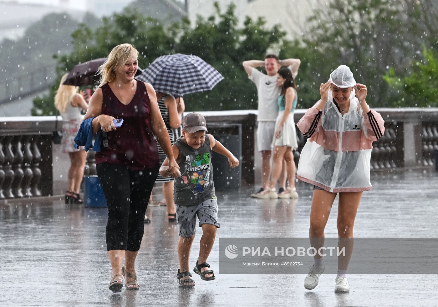 Дождь в Москве