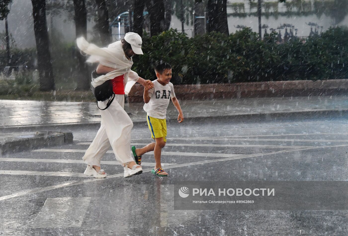 Дождь в Москве