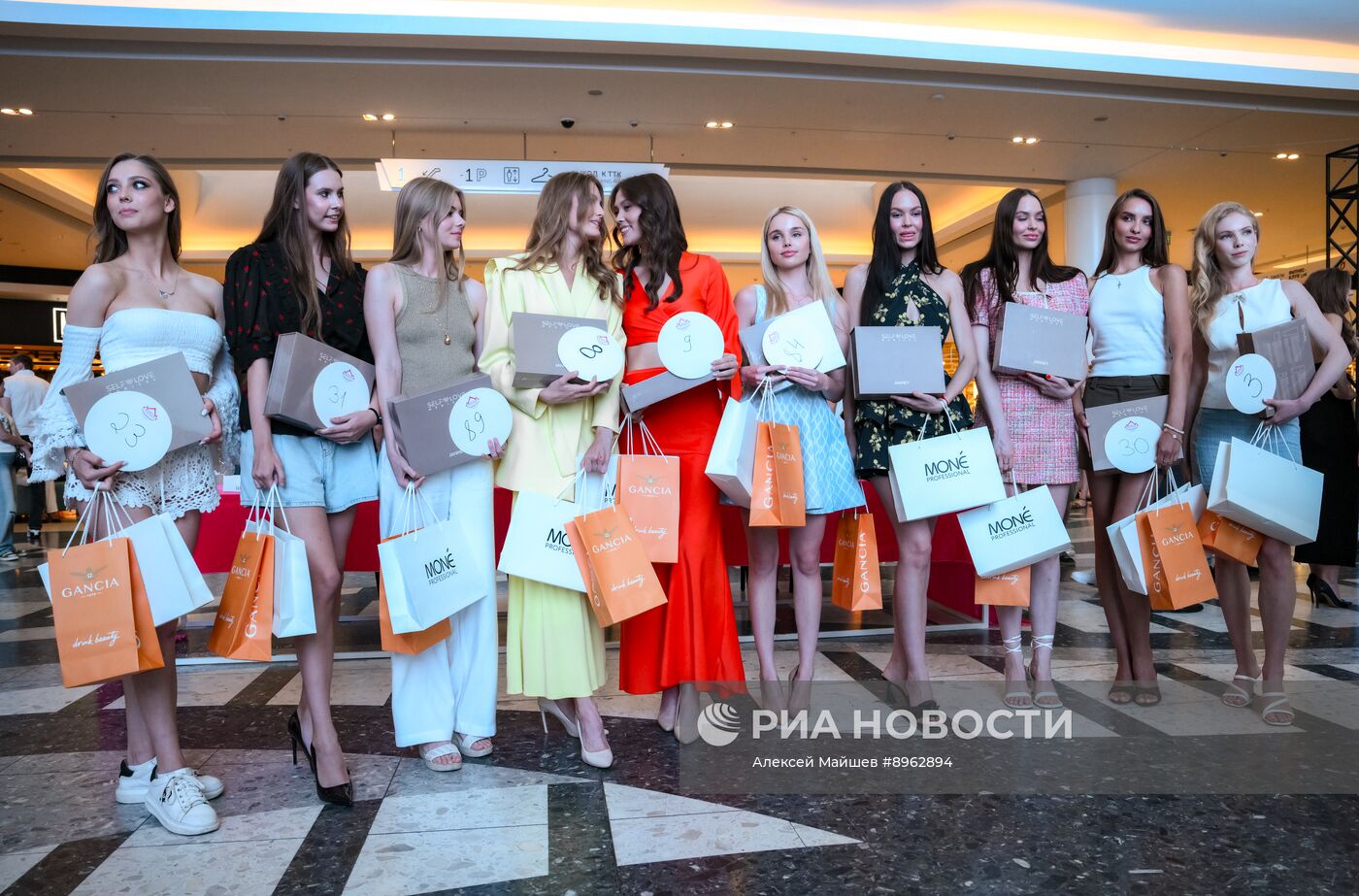 Кастинг национального конкурса красоты "Мисс Россия" в Москве