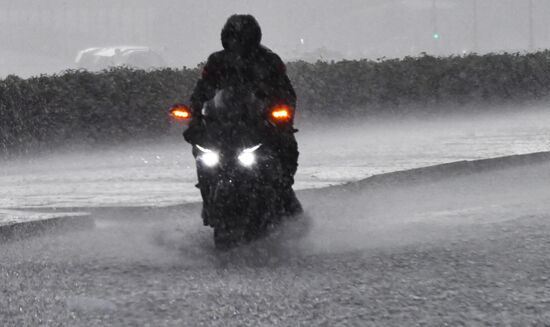 Дождь в Москве