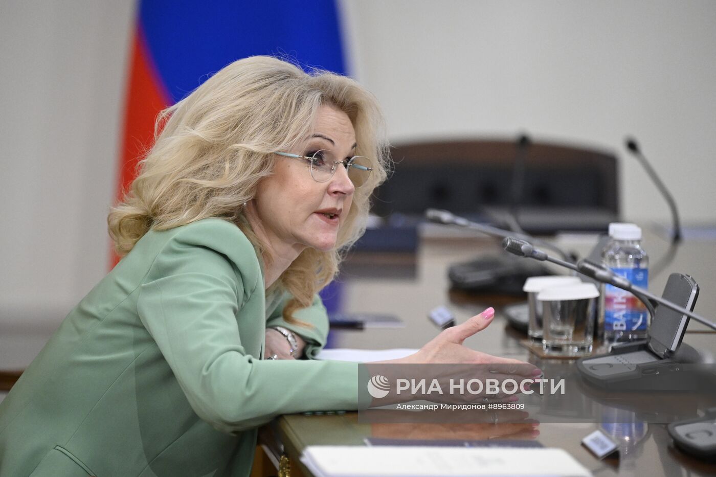 Премьер-министр РФ М. Мишустин провел совещание с вице-премьерами
