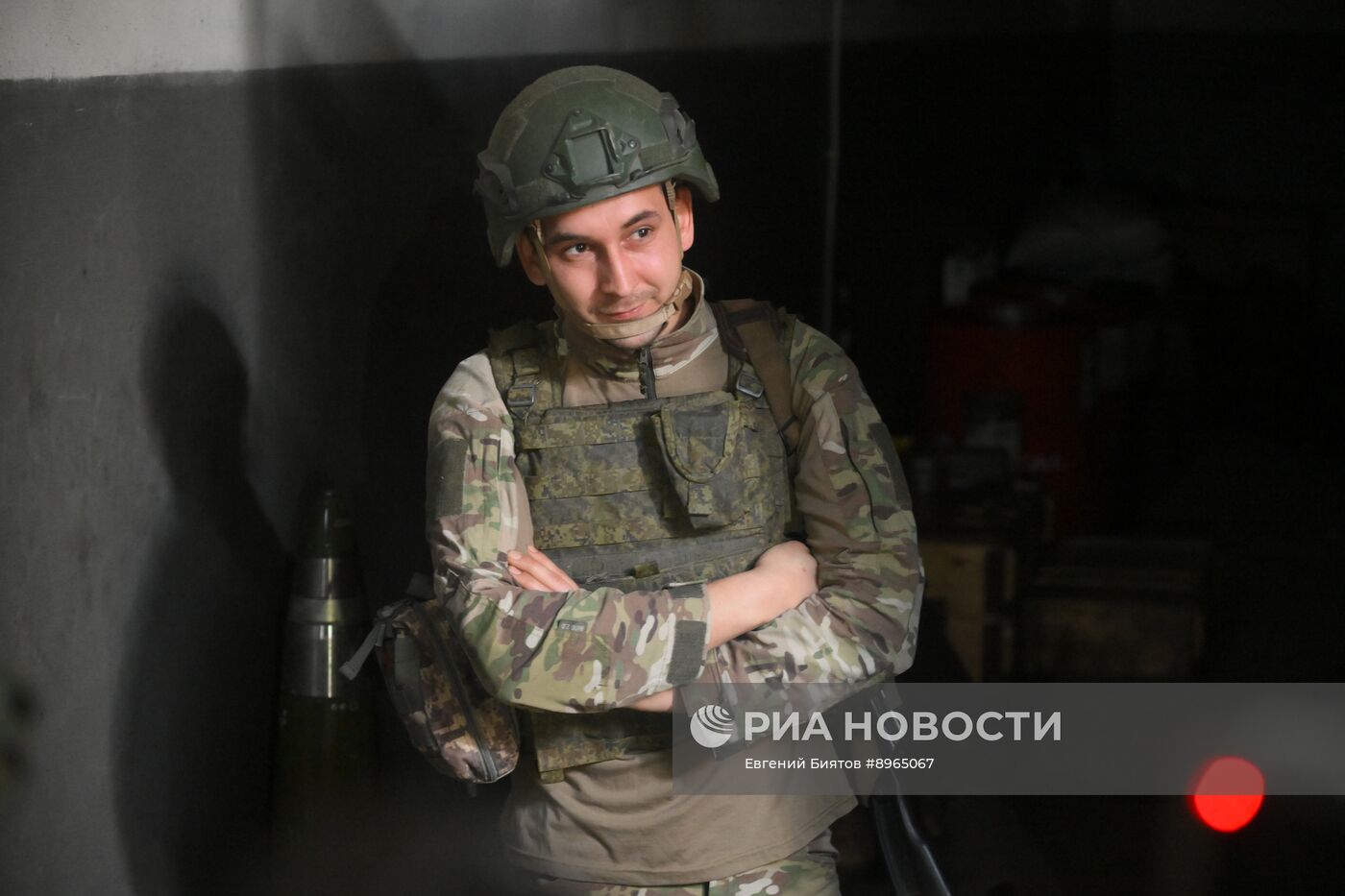 Боевая работа артиллеристов группировки войск "Центр" на Красноармейском направлении