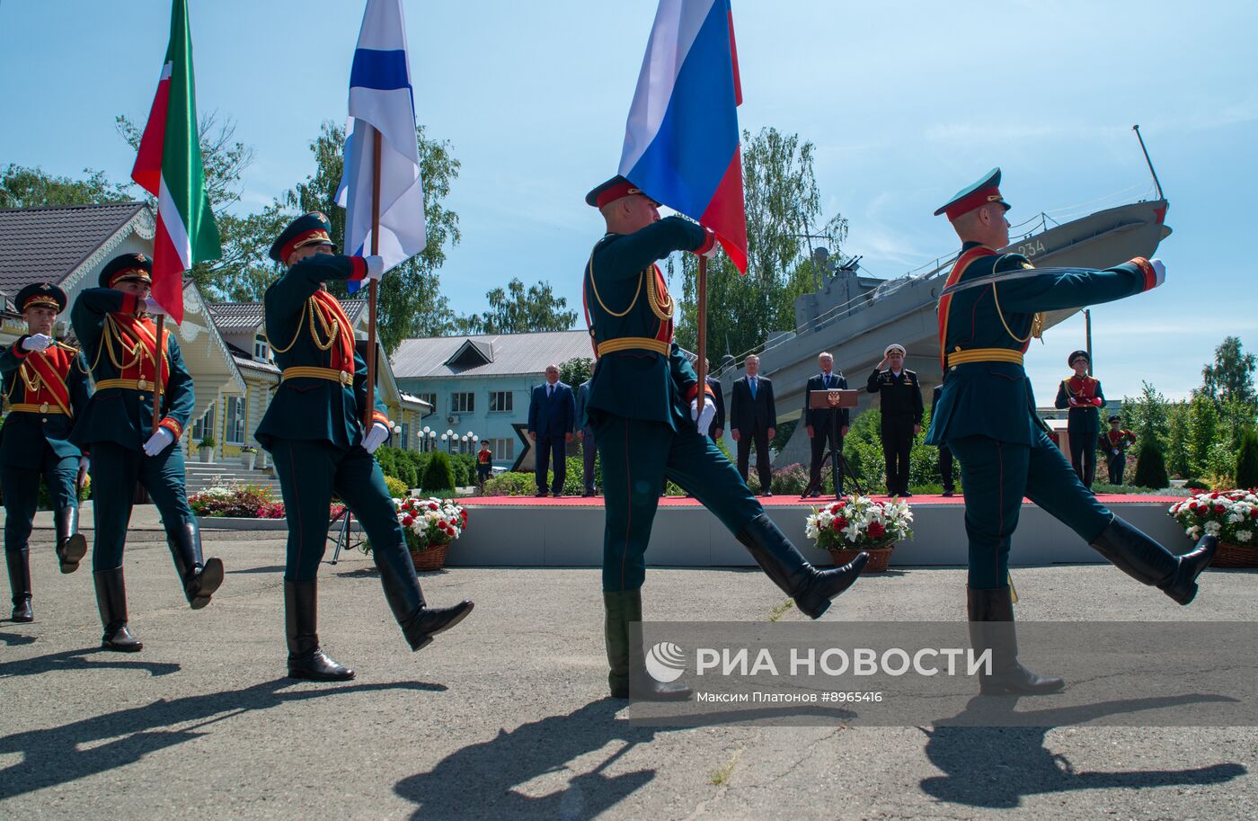 Церемония вручения АО "Зеленодольский завод им. Горького" Ордена "За доблестный труд"