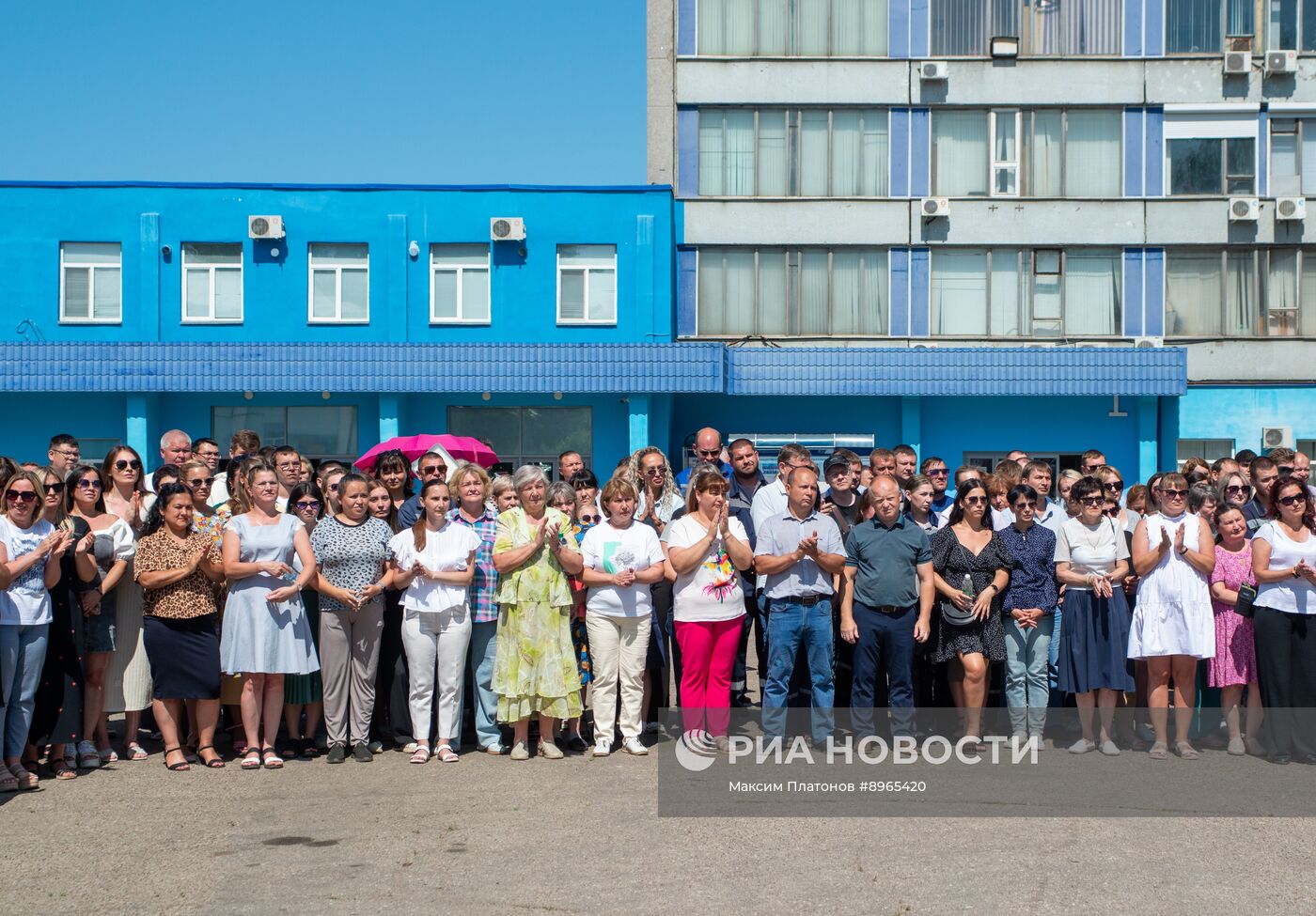 Церемония вручения АО "Зеленодольский завод им. Горького" Ордена "За доблестный труд"