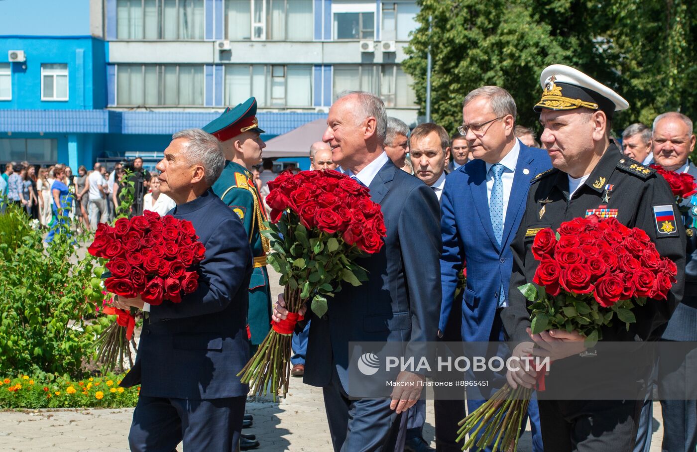 Церемония вручения АО "Зеленодольский завод им. Горького" Ордена "За доблестный труд" 