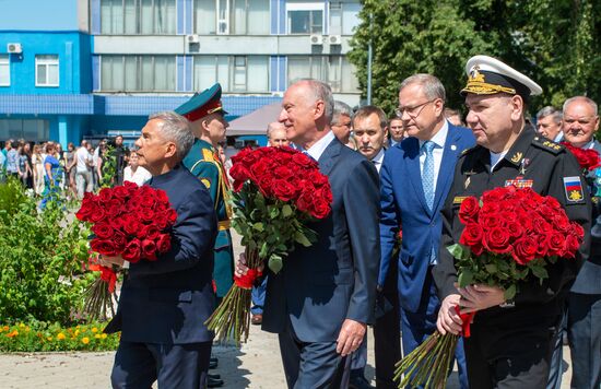 Церемония вручения АО "Зеленодольский завод им. Горького" Ордена "За доблестный труд" 