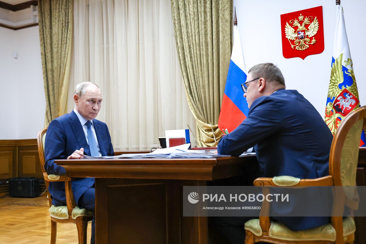 Рабочий визит президента Владимира Путина в Уральский федеральный округ