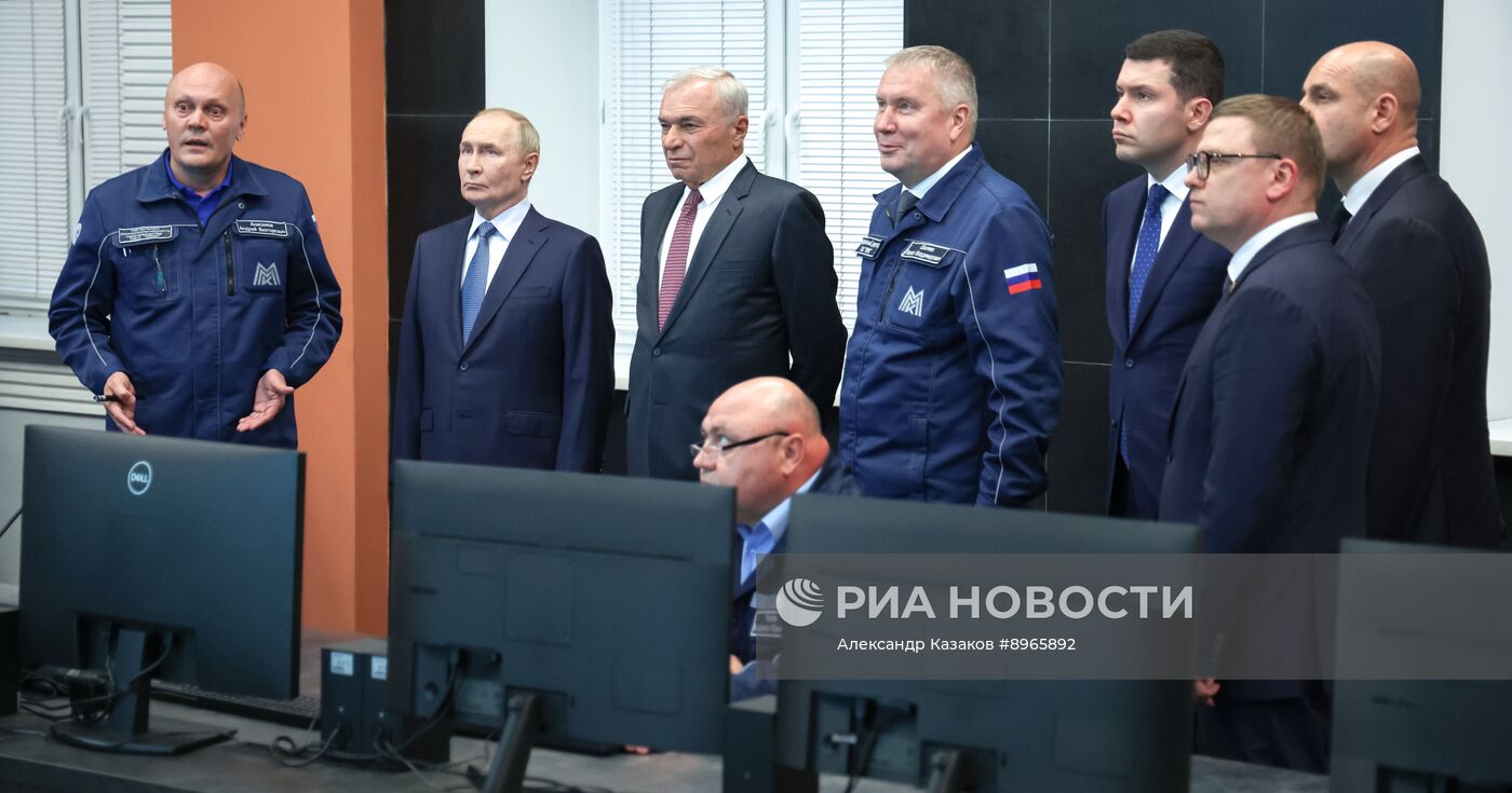 Рабочий визит президента Владимира Путина в Уральский федеральный округ