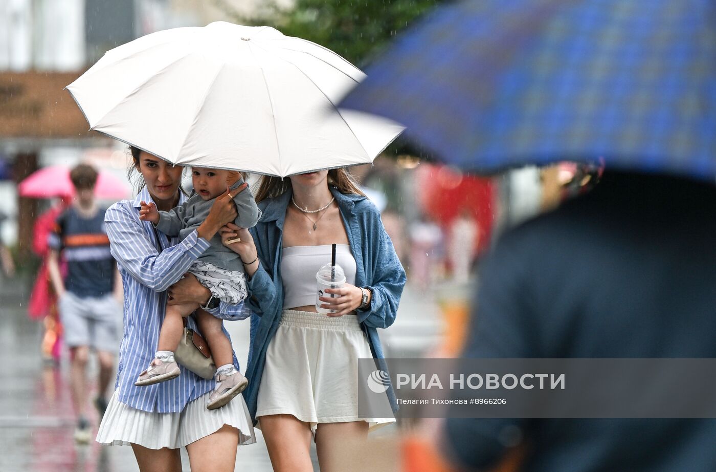 Дождь в Москве