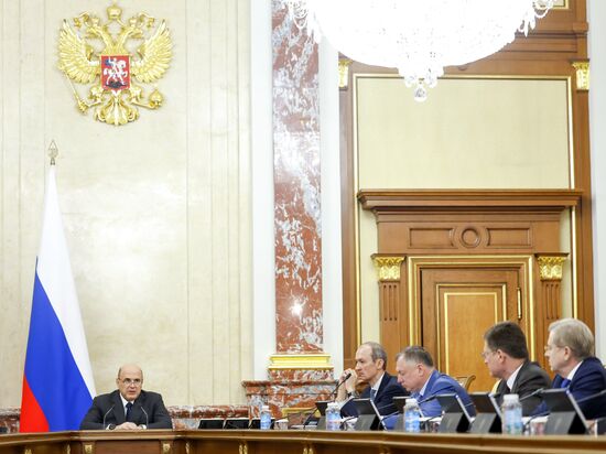 Премьер-министр Михаил Мишустин провел заседание правительства РФ