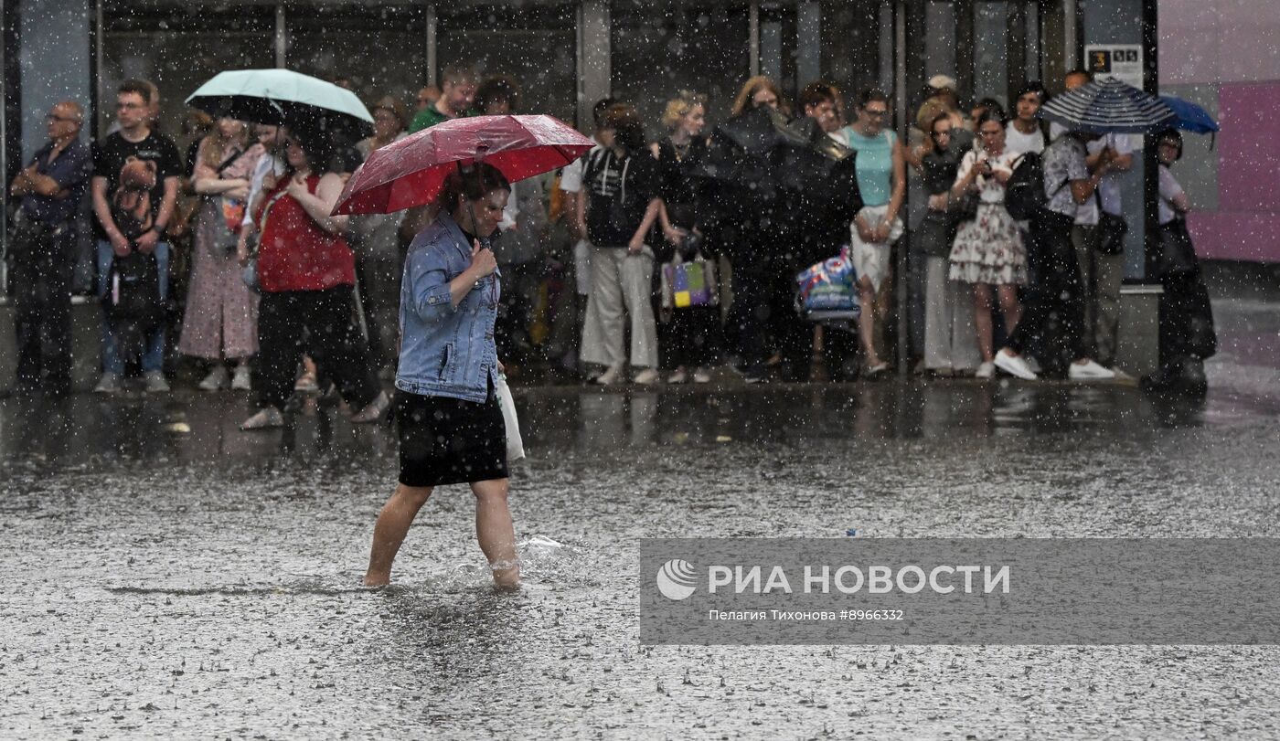 Непогода в Москве