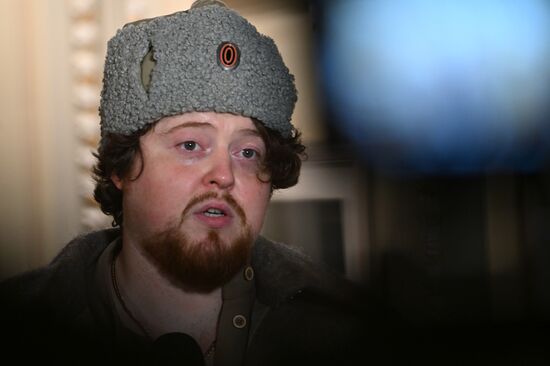 П/к постановщиков и артистов оперы "Семён Котко" в Большом театре