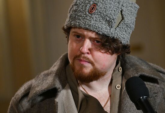 П/к постановщиков и артистов оперы "Семён Котко" в Большом театре