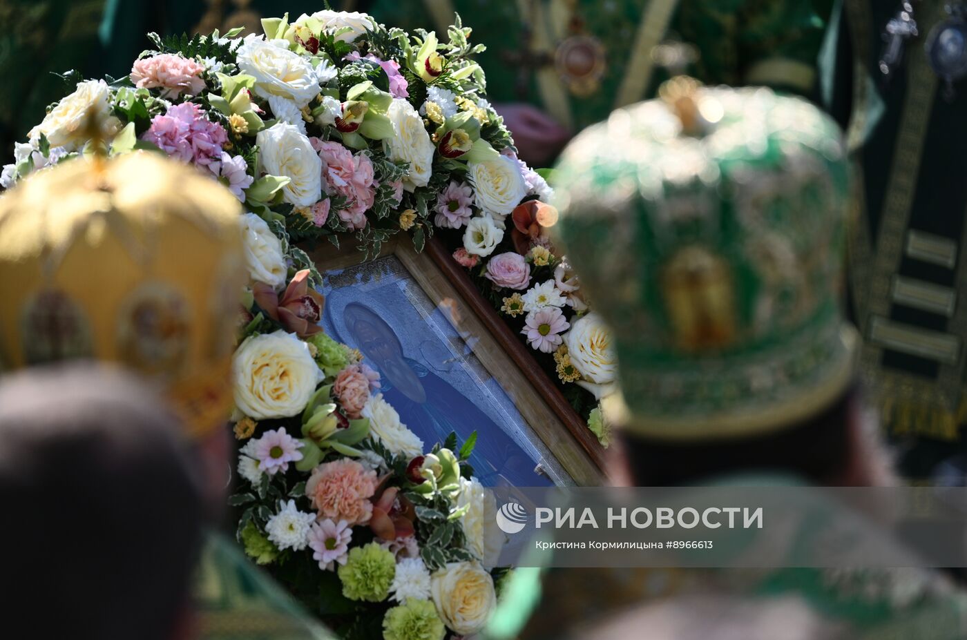 Патриарх Кирилл совершил праздничную литургию в Троице-Сергиевой лавре